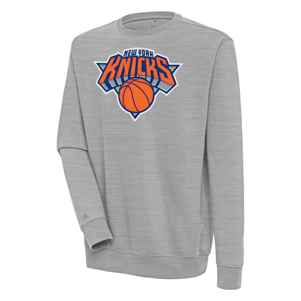 New York Knicks Antigua Victory Pullover Sweatshirt