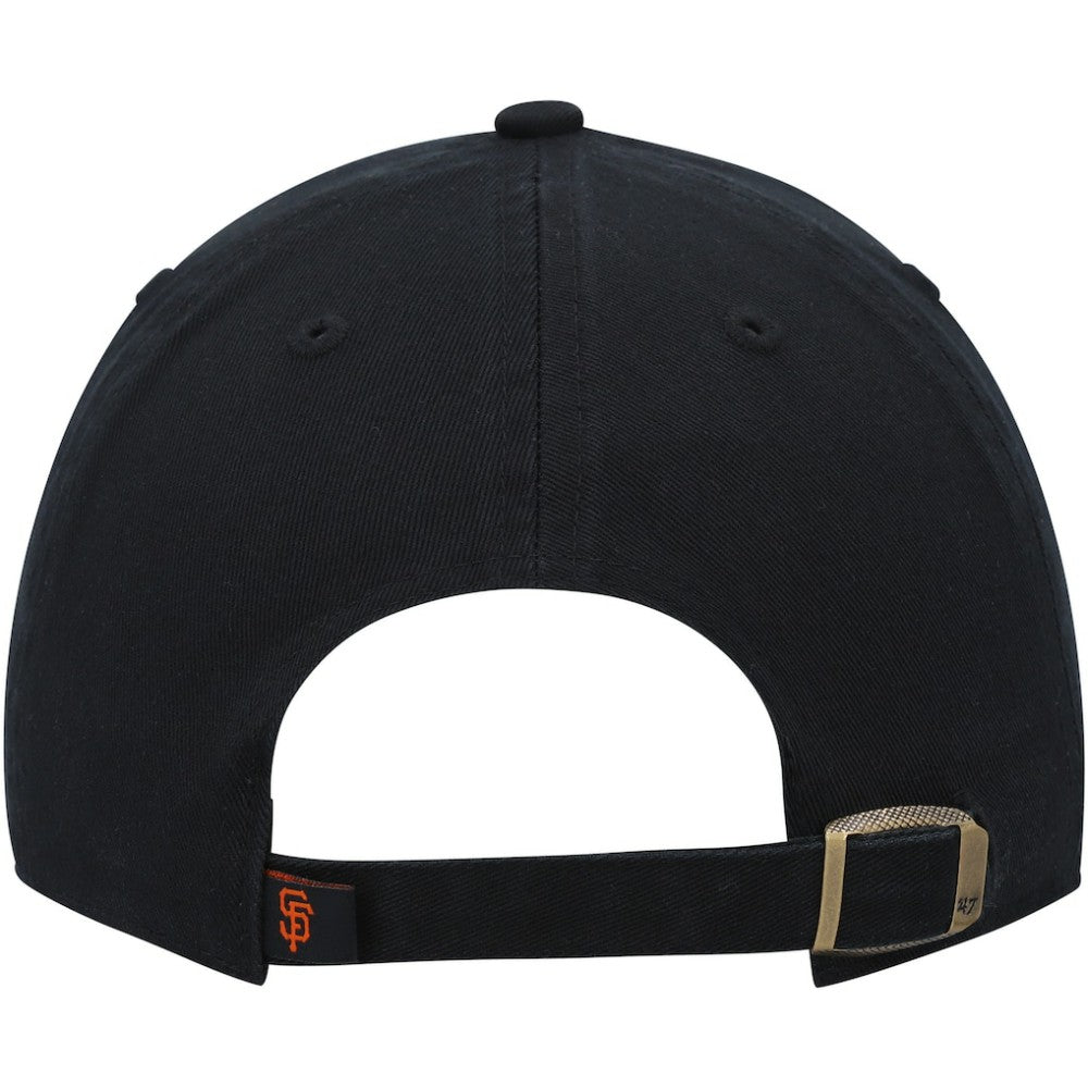 Black San Francisco Giants '47 Youth Clean Up Adjustable Hat