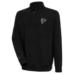 Antigua Victory Quarter-Zip Pullover Top - Atlanta Falcons Pullover