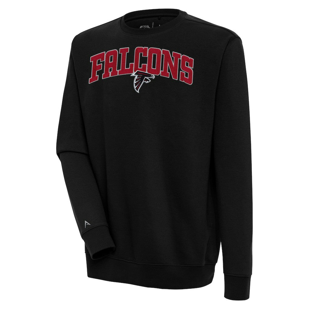 Antigua Victory Chenille Pullover Sweatshirt - Atlanta Falcons Pullover
