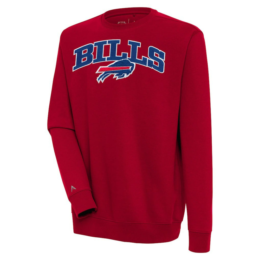 Antigua Victory Chenille Pullover Sweatshirt - Buffalo Bills Pullover