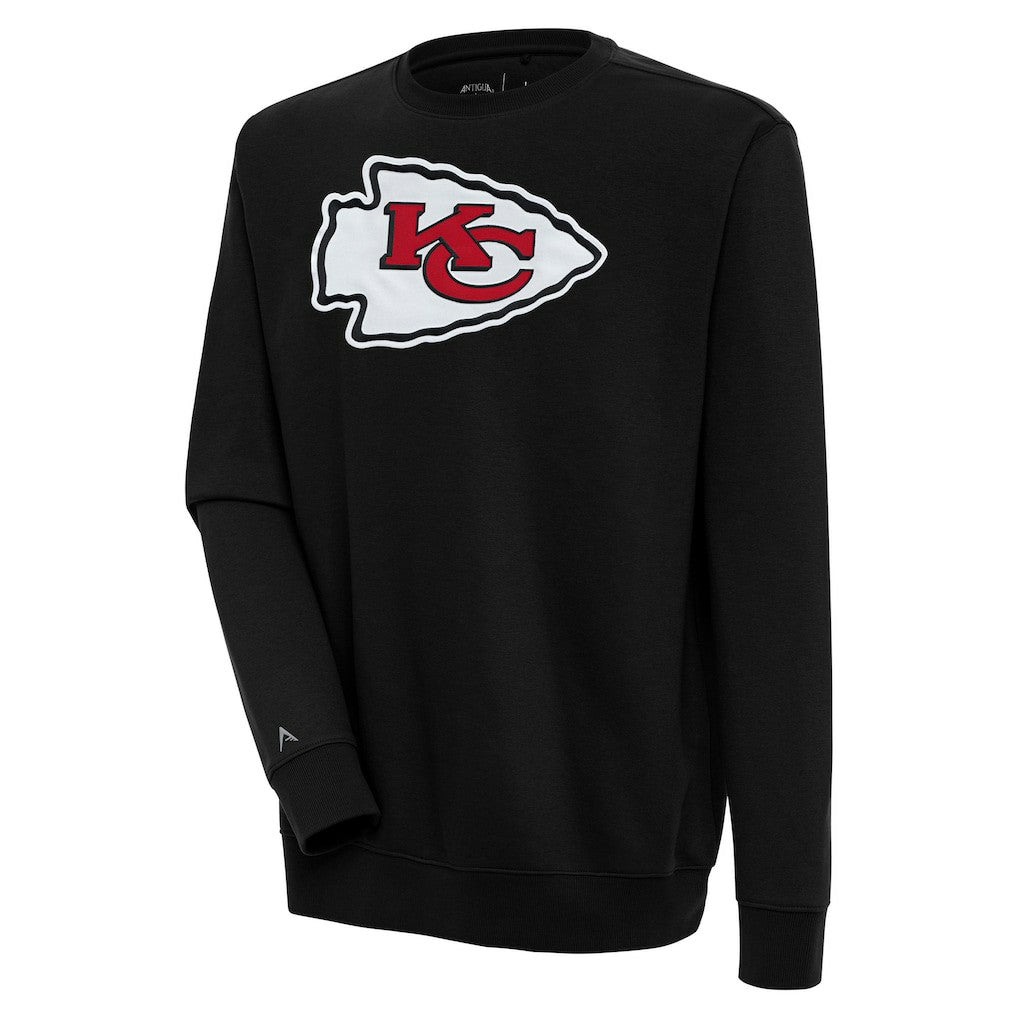 Antigua Victory Pullover Sweatshirt - Kansas City Chiefs Pullover