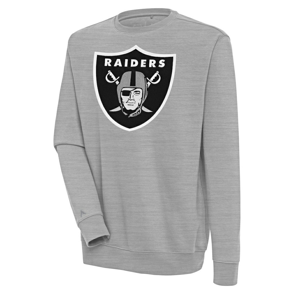 Antigua Victory Pullover Sweatshirt - Las Vegas Raiders Pullover