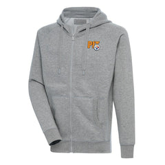 Antigua Victory Full-Zip Hoodie - Pittsburgh Steelers Hoodies