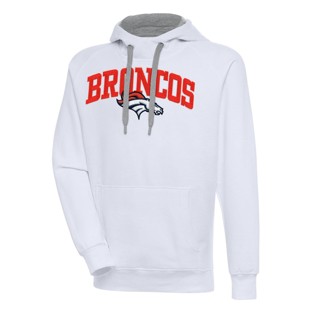 Antigua Victory Pullover Hoodie - Denver Broncos Hoodies