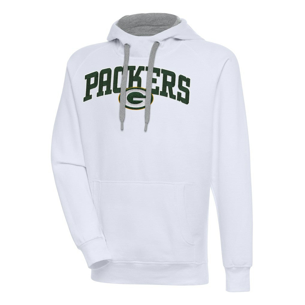 Antigua Victory Pullover Hoodie - Green Bay Packers Hoodies