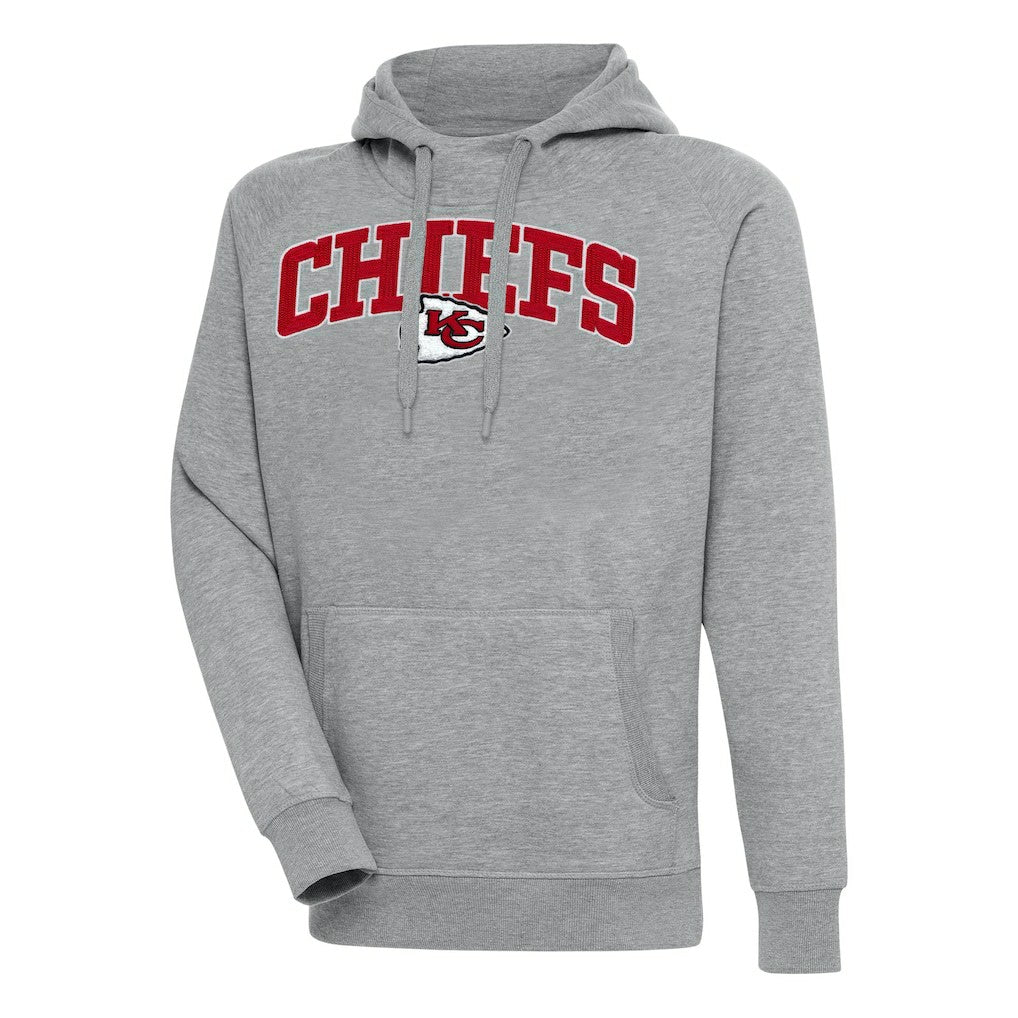 Antigua Victory Pullover Hoodie - Kansas City Chiefs Hoodies