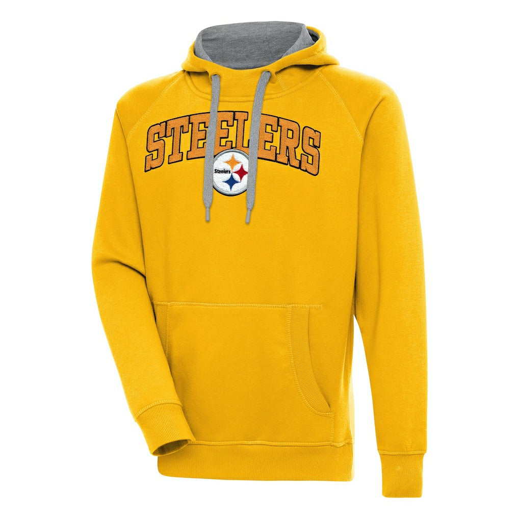 Antigua Victory Pullover Hoodie - Pittsburgh Steelers Hoodies