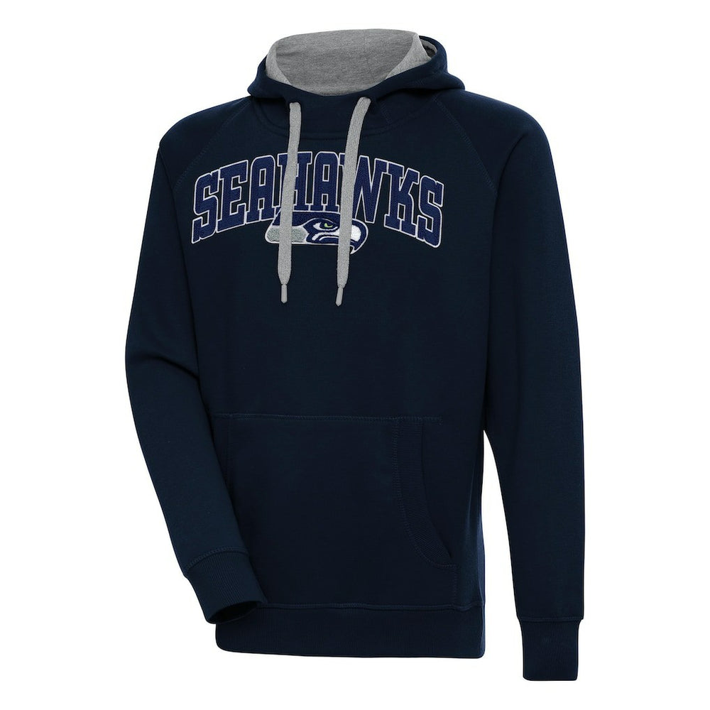 Antigua Victory Pullover Hoodie - Seattle Seahawks Hoodies