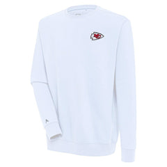 Antigua Victory Pullover Sweatshirt - Kansas City Chiefs Pullover