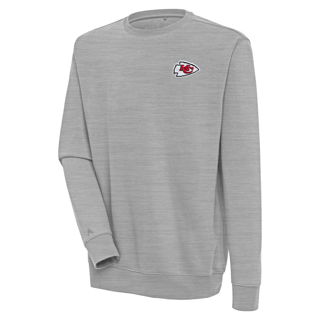 Antigua Victory Pullover Sweatshirt - Kansas City Chiefs Pullover