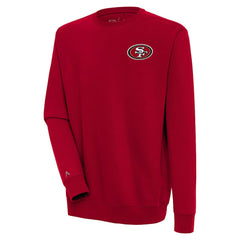 Antigua Victory Pullover Sweatshirt - San Francisco 49ers Pullover