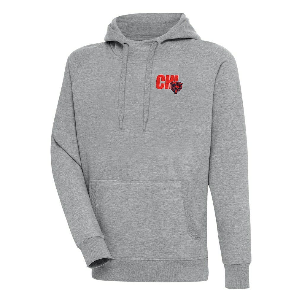 Antigua Victory Pullover Hoodie - Chicago Bears Hoodies
