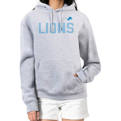 G-III 4Her by Carl Banks Women's Dot Print Pullover Hoodie - Detroit Lions Hoodies