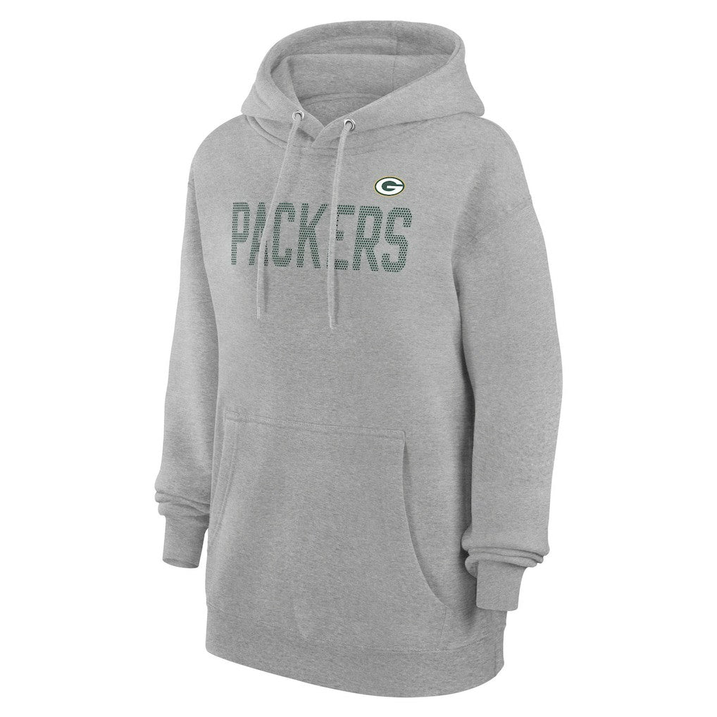 G-III 4Her by Carl Banks Women's Dot Print Pullover Hoodie - Green Bay Packers Hoodies