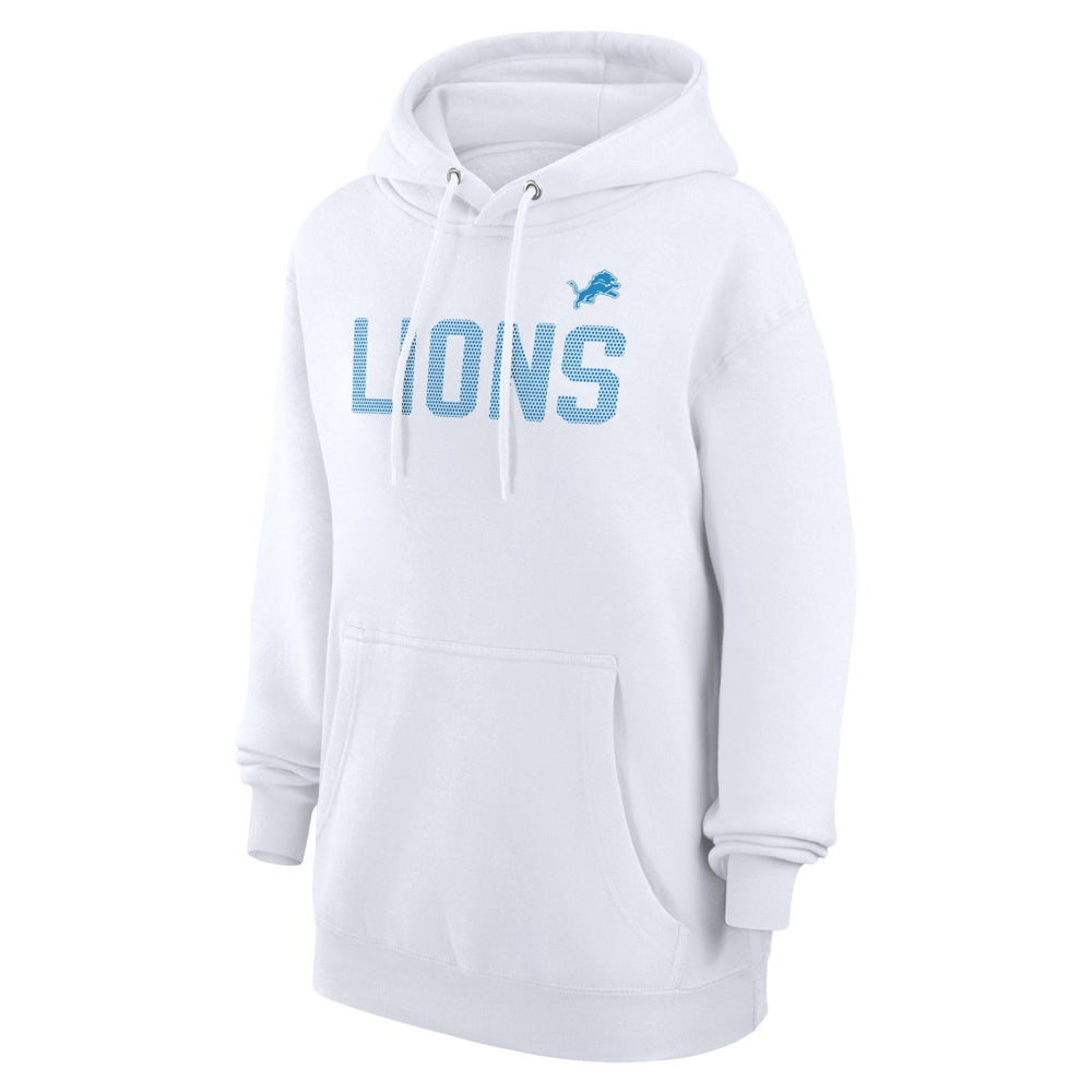 G-III 4Her by Carl Banks Women's Dot Print Pullover Hoodie - Detroit Lions Hoodies