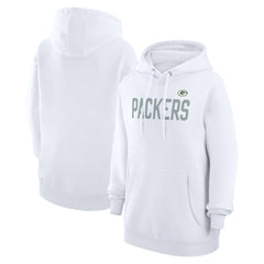 G-III 4Her by Carl Banks Women's Dot Print Pullover Hoodie - Green Bay Packers Hoodies