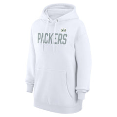 G-III 4Her by Carl Banks Women's Dot Print Pullover Hoodie - Green Bay Packers Hoodies