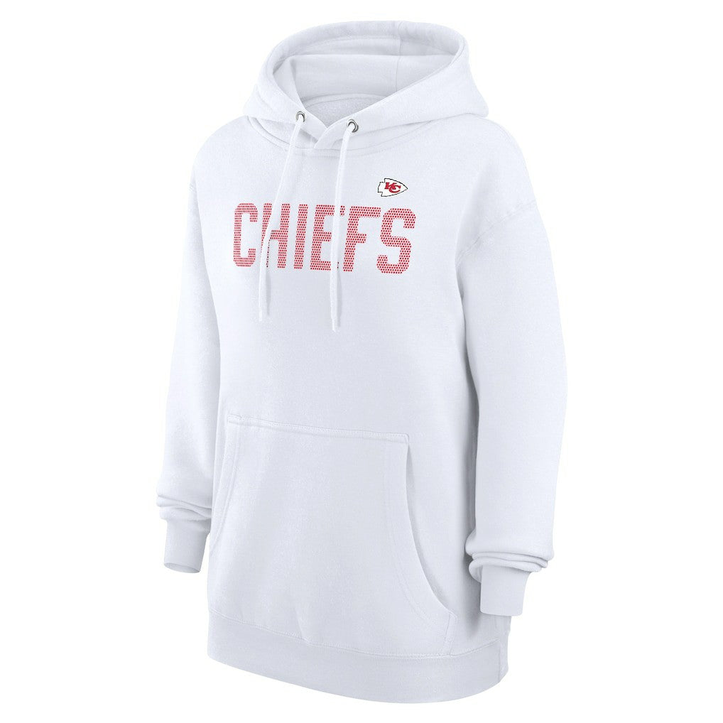 G-III 4Her by Carl Banks Women's Dot Print Pullover Hoodie - Kansas City Chiefs Hoodies