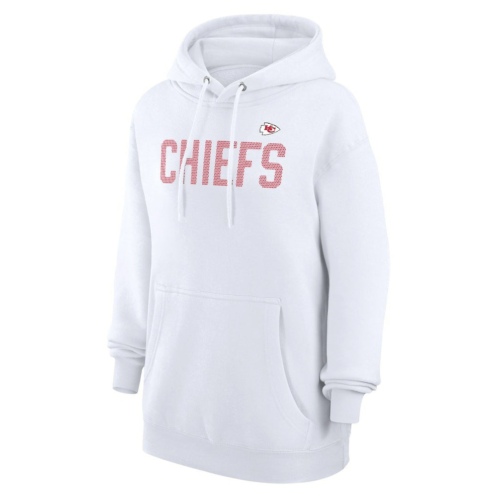 G-III 4Her by Carl Banks Women's Dot Print Pullover Hoodie - Kansas City Chiefs Hoodies