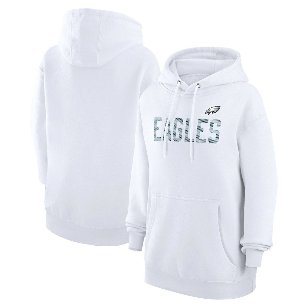 G-III 4Her by Carl Banks Women's Dot Print Pullover Hoodie - Philadelphia Eagles Hoodies