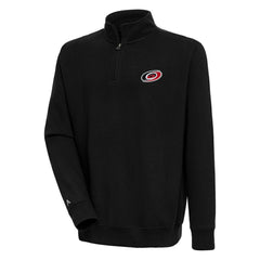 NHL Carolina Hurricanes Antigua Victory Quarter-Zip Pullover Top
