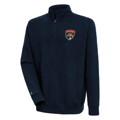 NHL Florida Panthers Antigua Victory Quarter-Zip Pullover Top