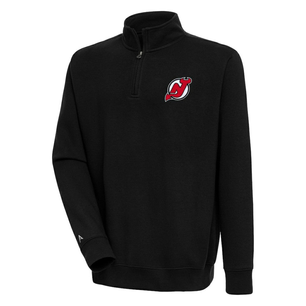 NHL New Jersey Devils Antigua Victory Quarter-Zip Pullover Top