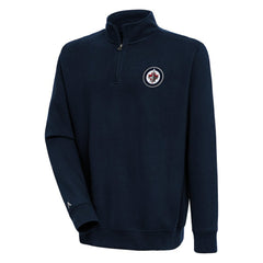NHL Winnipeg Jets Antigua Victory Quarter-Zip Pullover Top