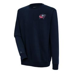 NHL Columbus Blue Jackets Antigua Victory Pullover Sweatshirt
