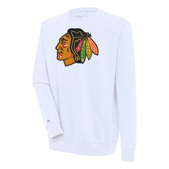 NHL Chicago Blackhawks Antigua Victory Pullover Sweatshirt