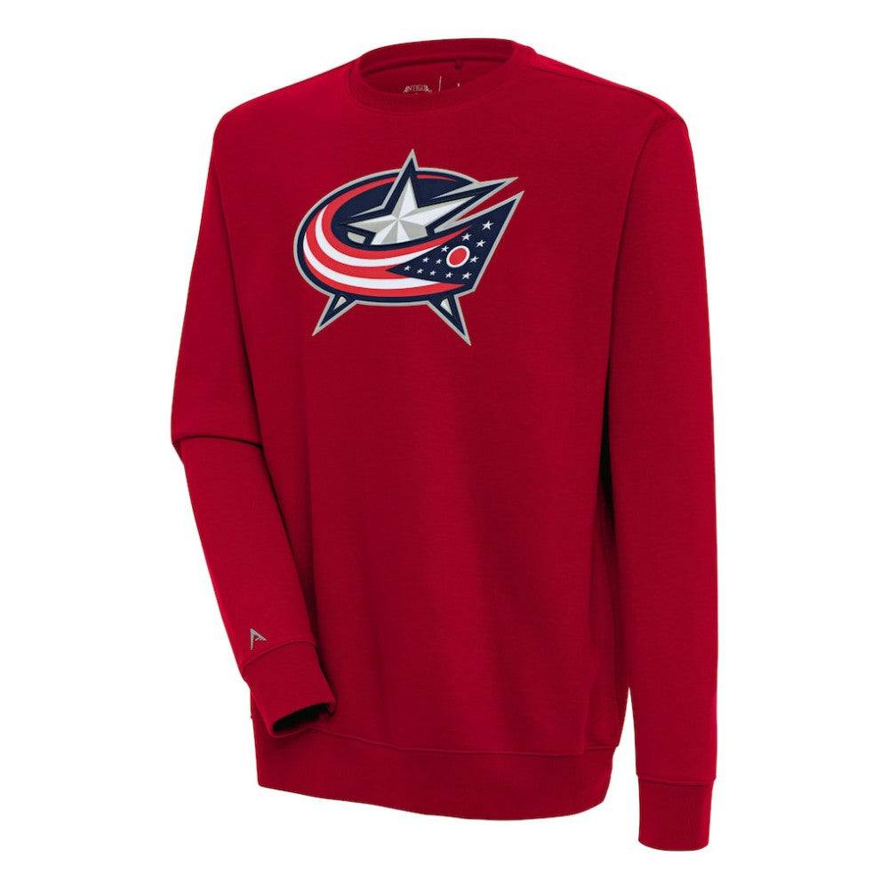 NHL Columbus Blue Jackets Antigua Victory Pullover Sweatshirt