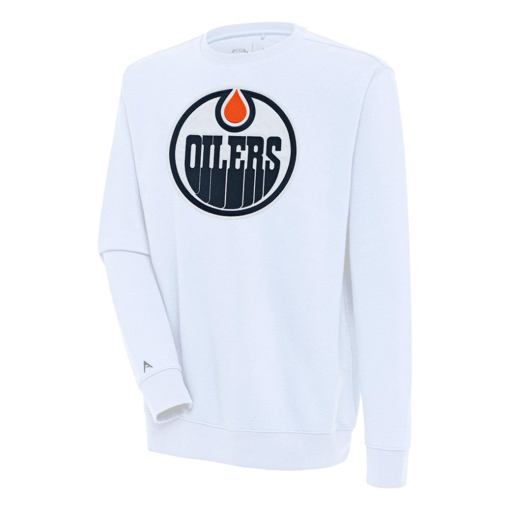 NHL Edmonton Oilers Antigua Victory Pullover Sweatshirt