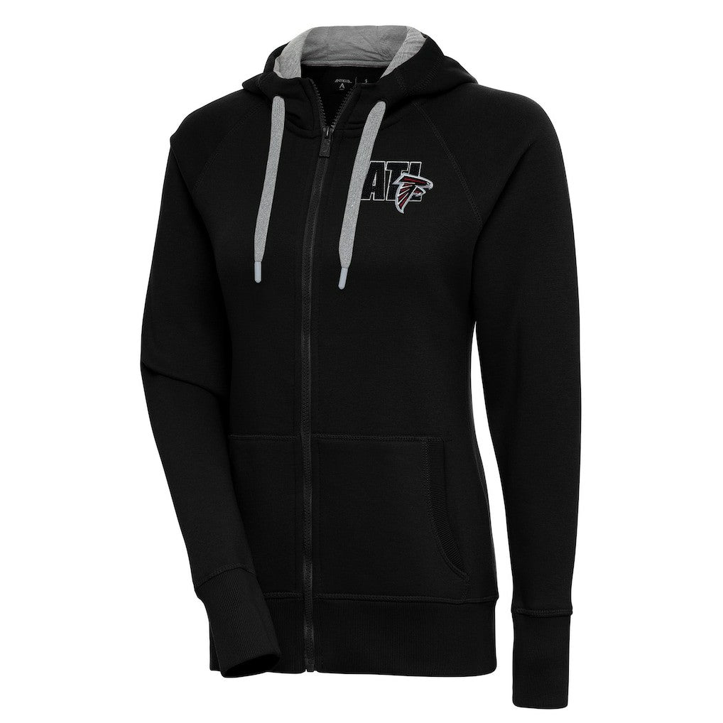 Antigua Women's Victory Full-Zip Hoodie - Atlanta Falcons Hoodies