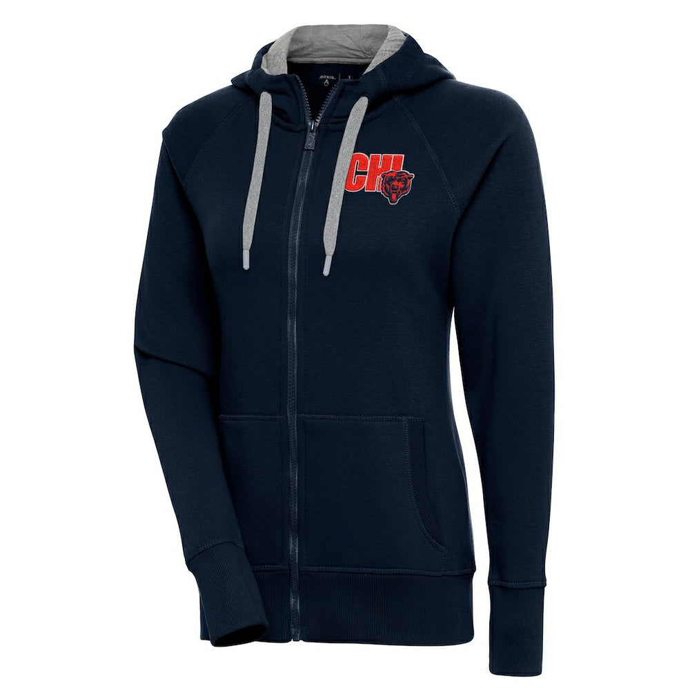 Antigua Women's Victory Full-Zip Hoodie - Chicago Bears Hoodies