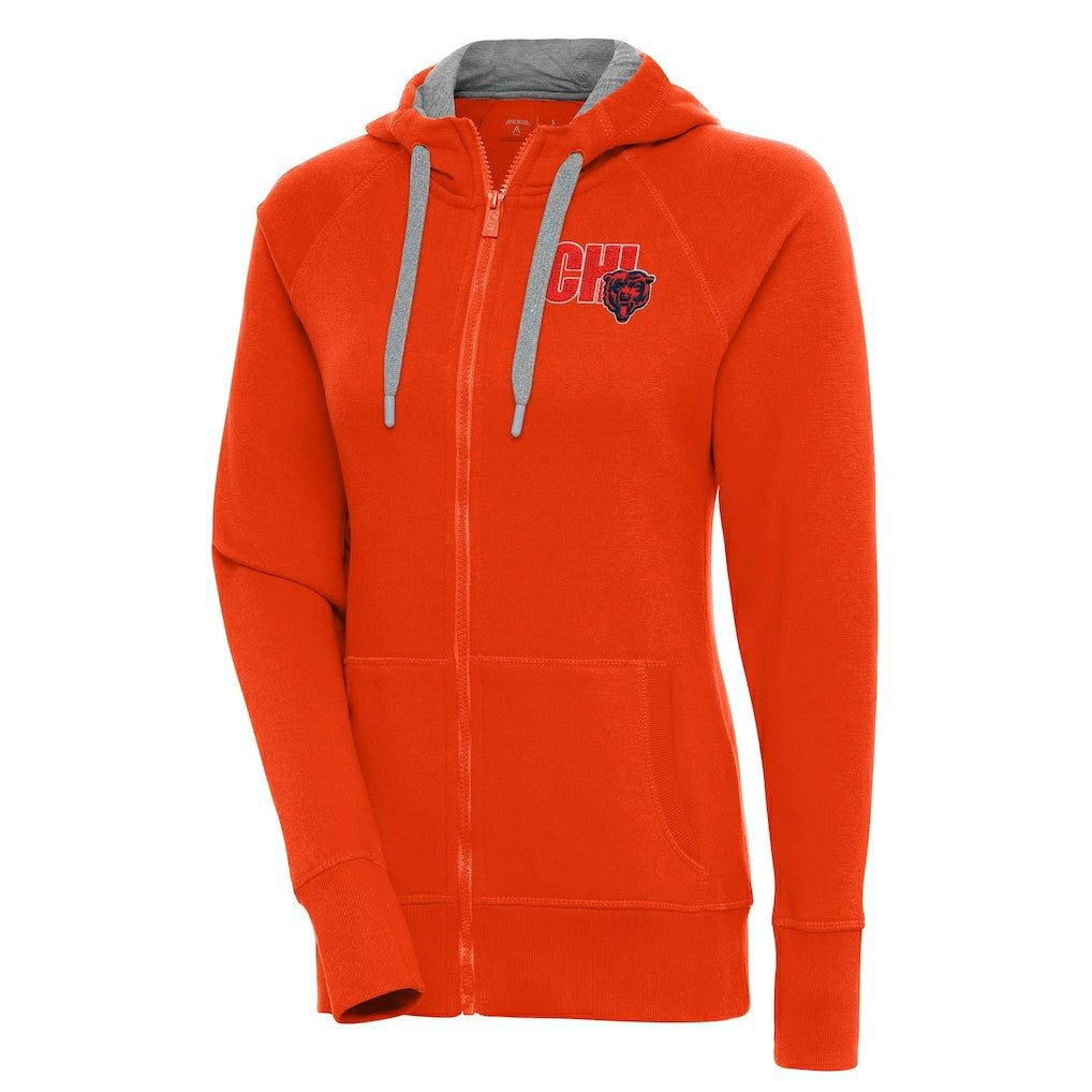 Antigua Women's Victory Full-Zip Hoodie - Chicago Bears Hoodies