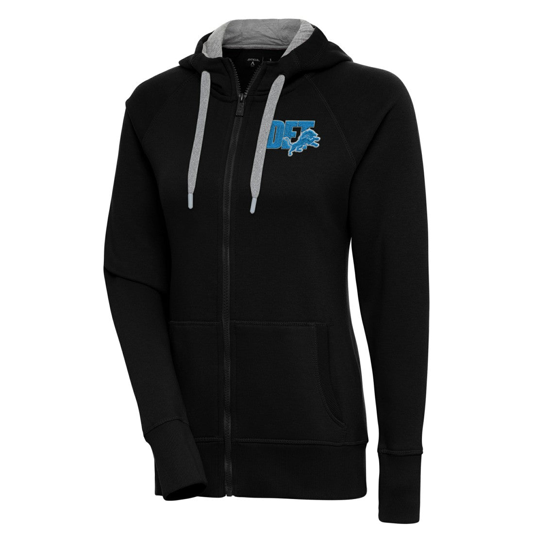 Antigua Women's Victory Full-Zip Hoodie - Detroit Lions Hoodies