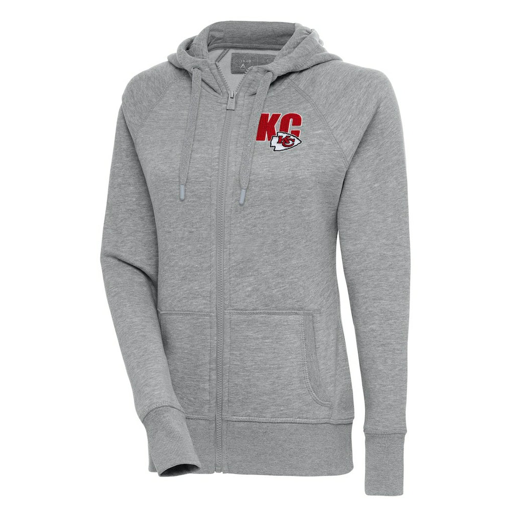 Antigua Women's Victory Full-Zip Hoodie - Kansas City Chiefs Hoodies