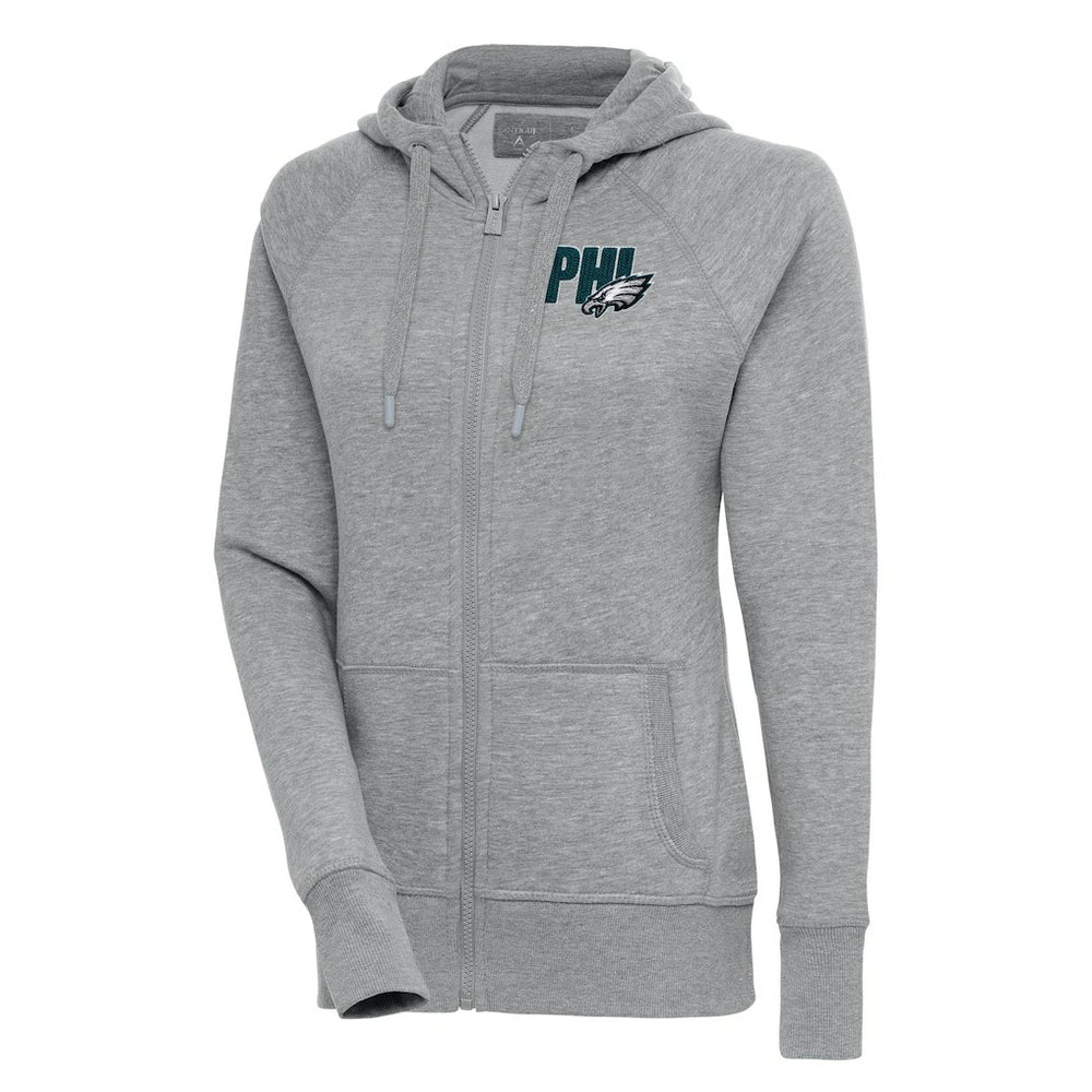 Antigua Women's Victory Full-Zip Hoodie - Philadelphia Eagles Hoodies