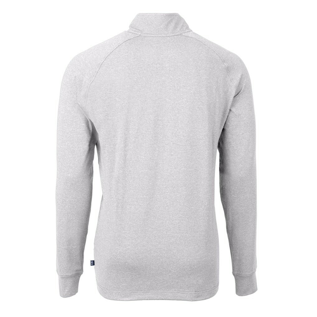Cutter & Buck Big & Tall Adapt Eco Knit Quarter-Zip Pullover Top - Minnesota Vikings Pullover