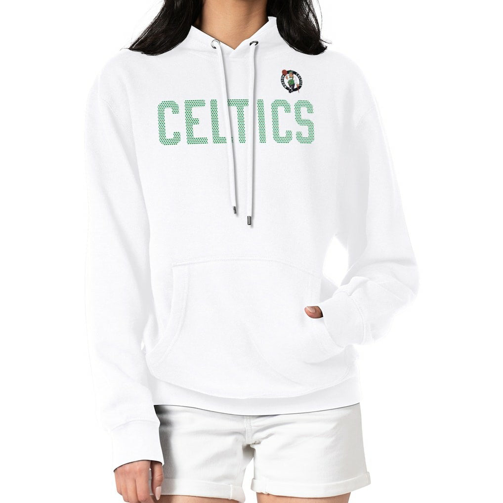 Boston Celtics G-III 4Her by Carl Banks Women's Dot Print Pullover Hoodie