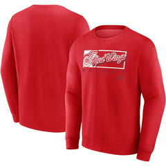 NHL Detroit Red Wings Fanatics Focus Fleece Pullover Sweatshirt