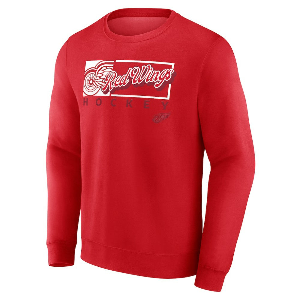 NHL Detroit Red Wings Fanatics Focus Fleece Pullover Sweatshirt