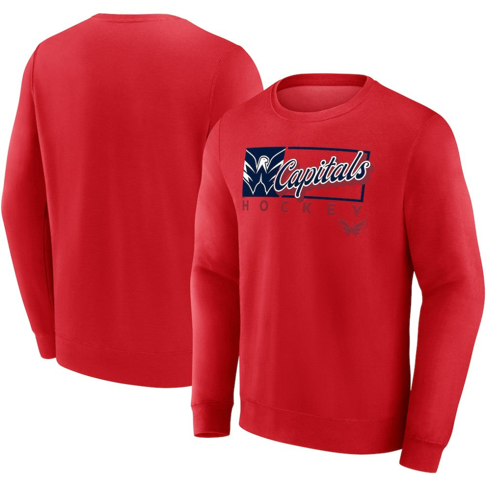 NHL Washington Capitals Fanatics Focus Fleece Pullover Sweatshirt