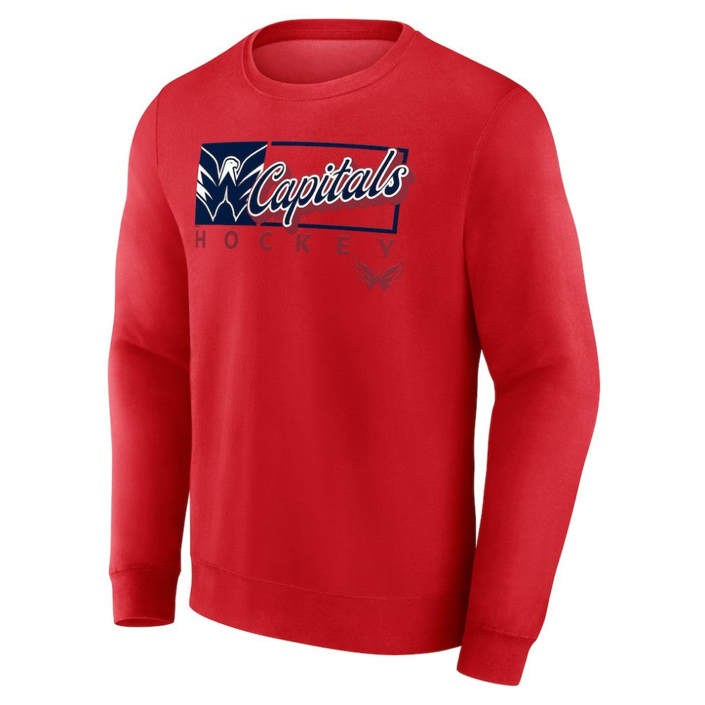 NHL Washington Capitals Fanatics Focus Fleece Pullover Sweatshirt