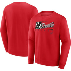 NHL New Jersey Devils Fanatics Focus Fleece Pullover Sweatshirt