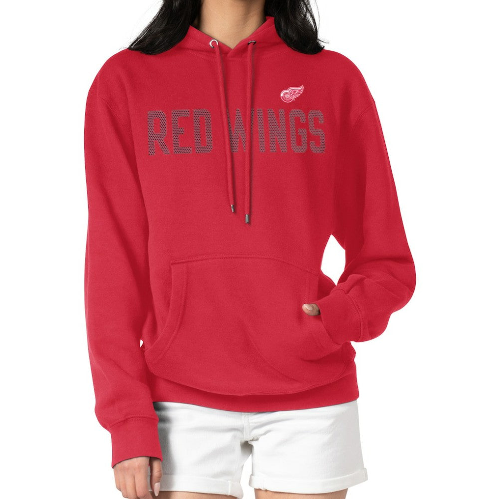 NHL Detroit Red Wings G-III 4Her by Carl Banks Women's Dot Print Pullover Hoodie
