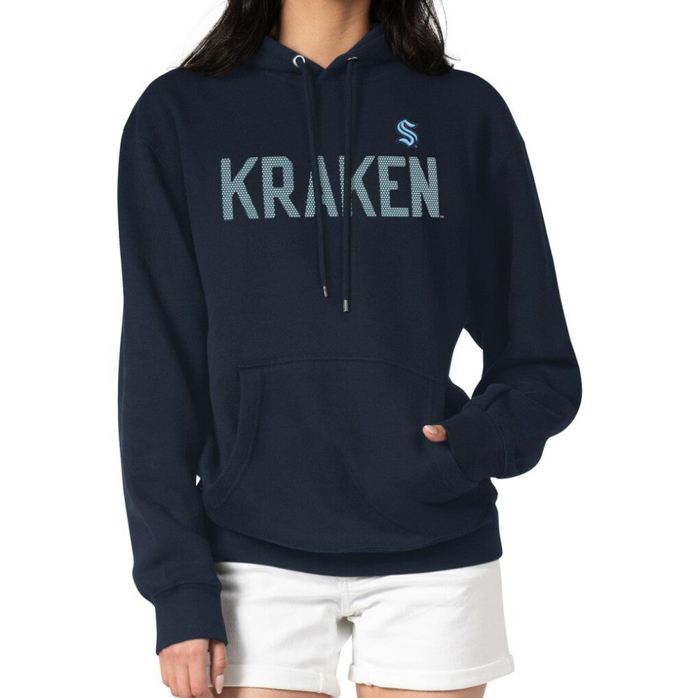 NHL Seattle Kraken G-III 4Her by Carl Banks Women's Dot Print Pullover Hoodie
