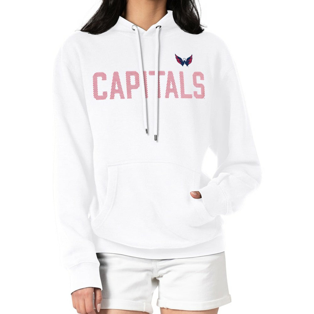 NHL Washington Capitals G-III 4Her by Carl Banks Women's Dot Print Pullover Hoodie