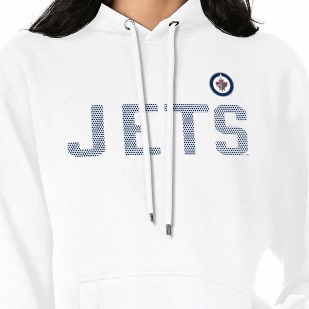 NHL Winnipeg Jets G-III 4Her by Carl Banks Women's Dot Print Pullover Hoodie
